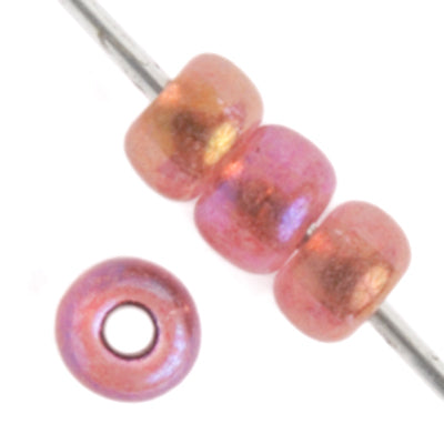 Czech Seed Beads - 6/0 - Pink Solgel AB (500g)