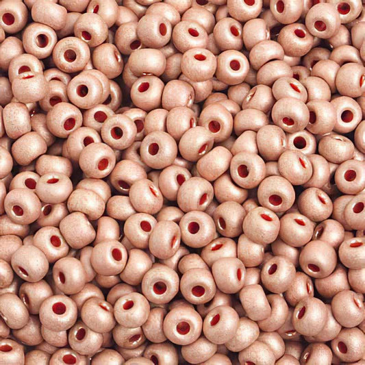 Czech Seed Beads - 6/0 - Matte Metallic Beige [Terra] (500g)