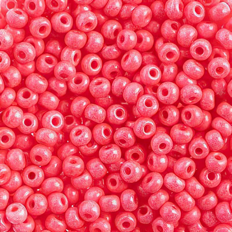 Czech Seed Beads - 6/0 - Raspberry Roe [Terra] (500g)