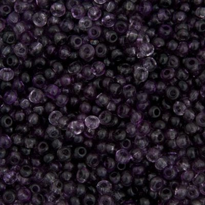 Czech Seed Beads - 6/0 - Grey/ Amethyst [Terra] (500g)