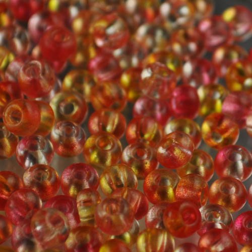 Czech Seed Beads - 6/0 - Fruit Punch (500g)
