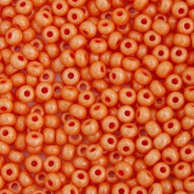 Czech Seed Beads - 6/0 - Orange [Terra] (500g)