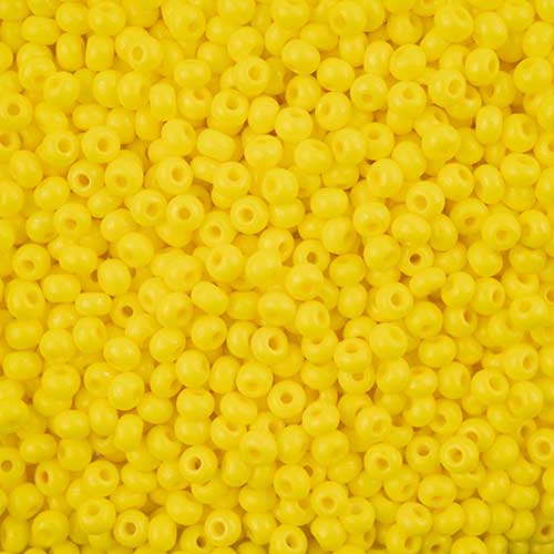 Czech Seed Beads - 6/0 - Terra Intensive Yellow (500g)