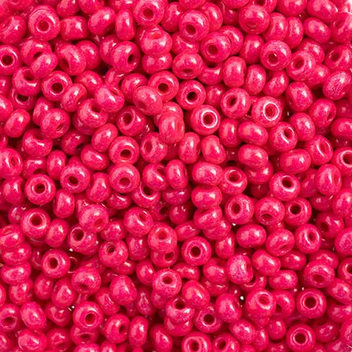 Czech Seed Beads - 6/0 - Terra Intensive Rose  (20g)