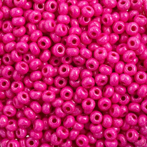 Czech Seed Beads - 6/0 - Terra Intensive Pink  (500g)