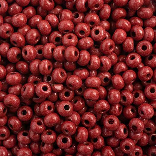 Czech Seed Beads - 6/0 - Terra Intensive Brown  (500g)