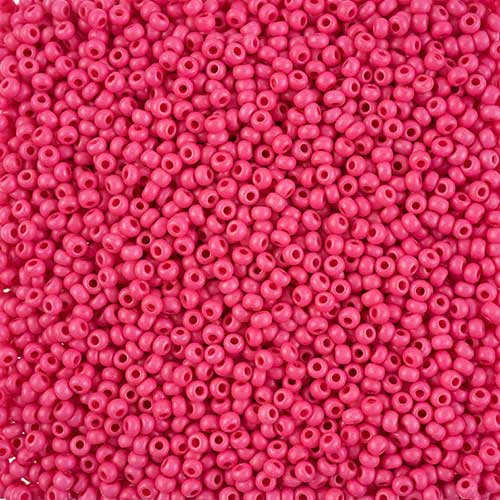 Czech Seed Beads - 6/0 - Terra Intensive Rose Matte (500g)