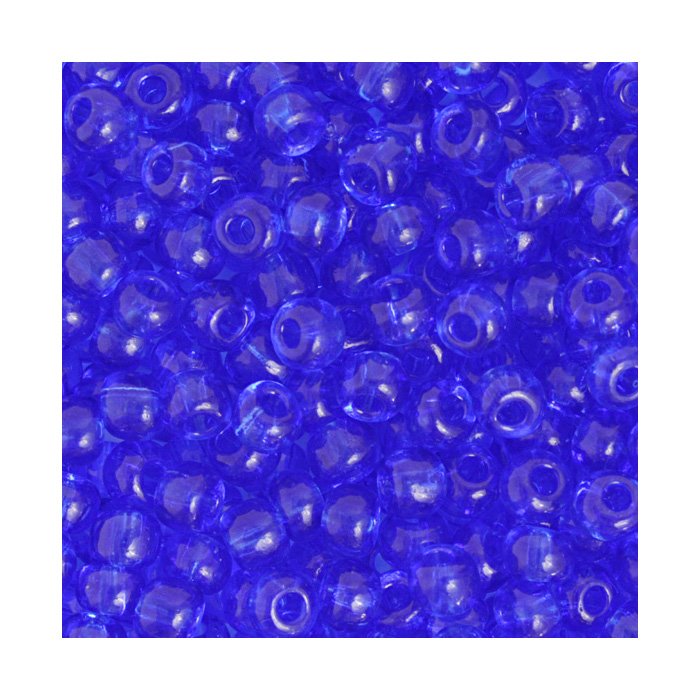 Czech - 2/0 Seed Beads - Transparent Cobalt Blue (500g)
