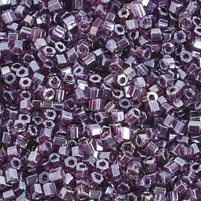 Czech - 10/0 2-cut Seed Beads - Amethyst Luster (500g)