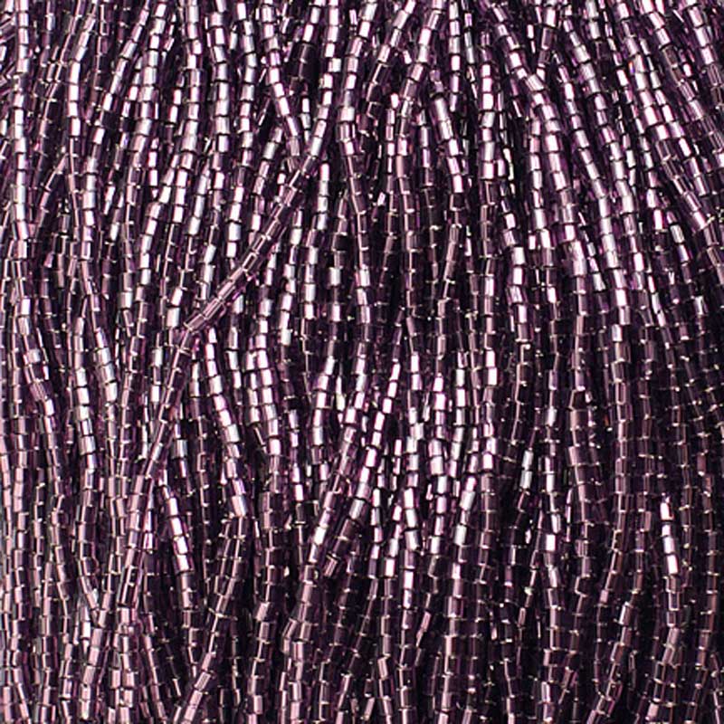 Czech - 10/0 2-cut Seed Beads - Silver Lined Purple (500g)