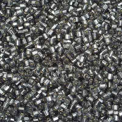 Czech - 10/0 2-cut Seed Beads - Silver Lined Grey (500g)