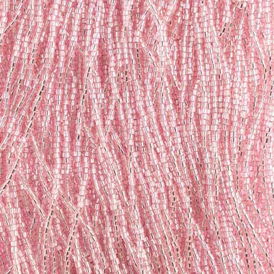 Czech - 10/0 2-cut Seed Beads - Silver Lined Light Pink (500g Strung)