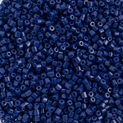 Czech Seed Beads - 10/0 - 2 Cut - Opaque Royal Blue (500g)