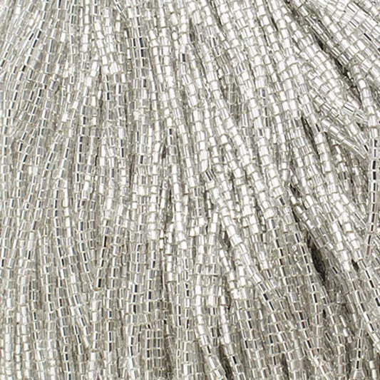 Czech - 10/0 2-cut Seed Beads - Silver Lined Crystal (500g)