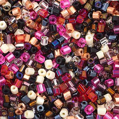 Czech - 10/0 - 2-cut Seed Beads - Multi Mix (500g)