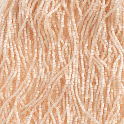 Czech - 10/0 2-cut Seed Beads - Dyed Satin Light Topaz [Solgel] (500g)
