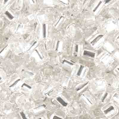 Czech Seed Beads 2Cut - 9/0 - Silver Lined Crystal Extra (250g)