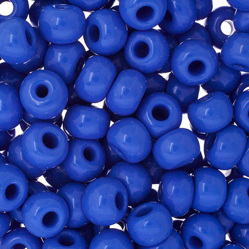 Czech - 32/0 Seed bead - Opaque Light Royal Blue (250g)