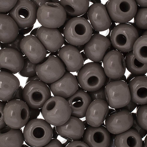 Czech - 32/0 Seed bead - Opaque Grey (250g)