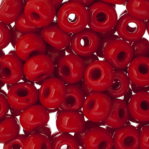 Czech - 32/0 Seed bead - Opaque Light Red (250g)