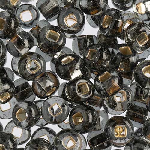 Czech - 32/0 Seed bead - Silver Lined Transparent Grey (250g)