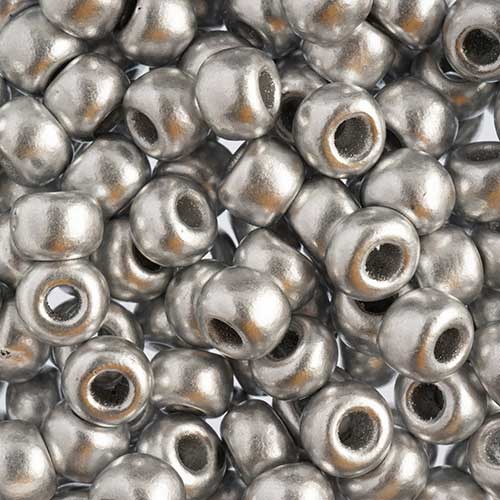 Czech - 32/0 Seed bead - Silver (250g)