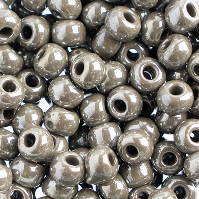 Czech - 32/0 Seed bead - Opaque Grey/sfinx (250g)