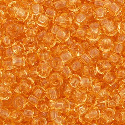 Czech - 11/0 Seed bead - Transparent Light Topaz (250g)