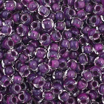 Czech - 11/0 Seed bead - Color Lined Mauve (250g)