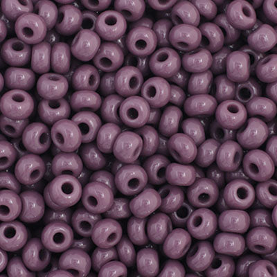 Czech - 11/0 Seed bead - Opaque Dark Mauve (250g)