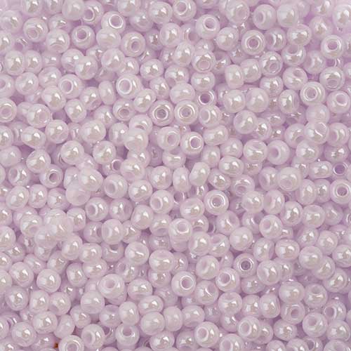Czech - 11/0 Seed bead - Opaque Natural Pink Luster (250g)