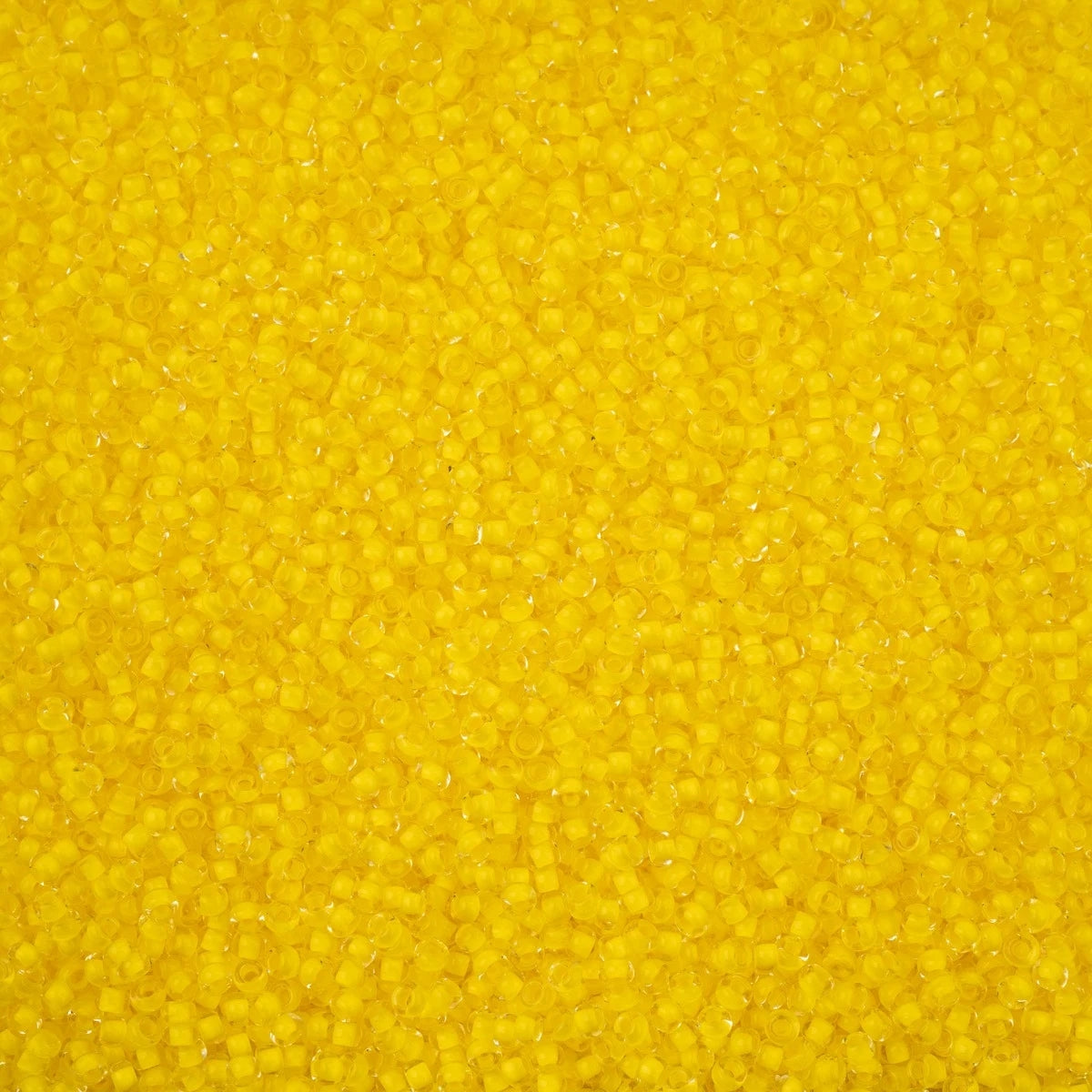 Czech Seed Beads - 11/0 - Crystal Color Lined Terra Intensive Yellow
