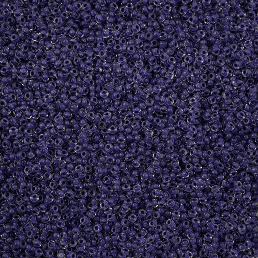 Czech Seed Beads - 11/0 - Crystal Color Lined Terra Intensive Purple (250g)