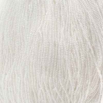 Czech Seed Beads - 11/0 - Crystal (hank)