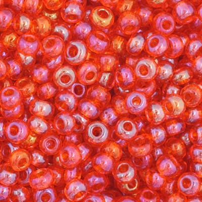 Czech - 11/0 Seed bead - Transparent Orange AB (250g)
