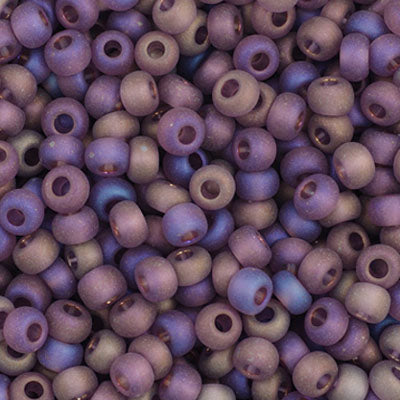 Czech - 11/0 Seed bead - Transparent Mauve AB Matte (250g)