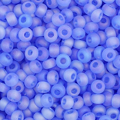 Czech - 11/0 Seed bead - Transparent Light Blue Matte AB (250g)