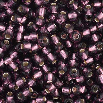 Czech - 11/0 Seed bead - Silver Lined Purple (250g)