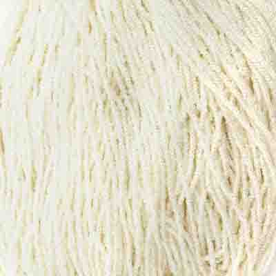 Czech - 11/0 Seed bead - Opaque Stripe Pearl Ceylon (500g Strung)