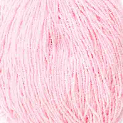 Czech Seed Beads - 11/0 - Opaque Dyed Pearl Pale Pink (hank)