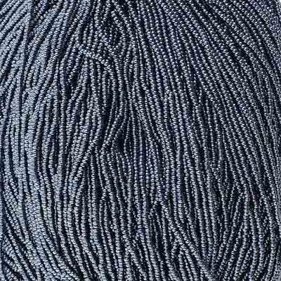 Czech Seed Beads - 11/0 - Gunmetal (hank)