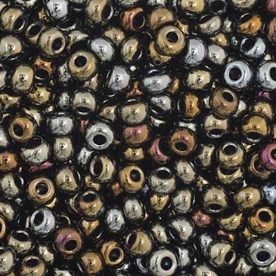 Czech - 11/0 Seed bead - Opaque Brown AB (250g)