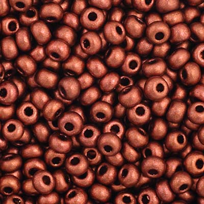 Czech - 11/0 Seed bead - Metallic Copper (250g)