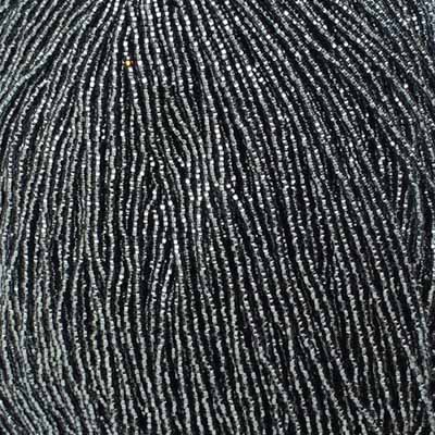 Czech - 11/0 Seed bead - Silver Lined Natural Grey (500g Strung)