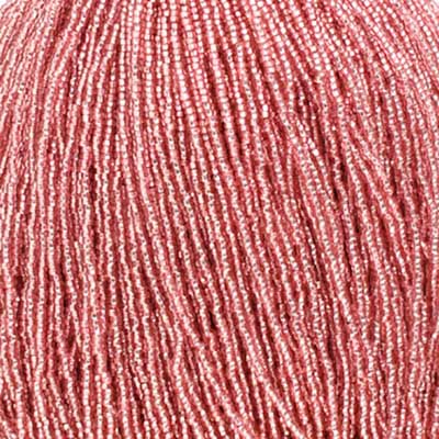 Czech - 11/0 Seed bead - Silver Lined Dyed Pink (500g Strung)