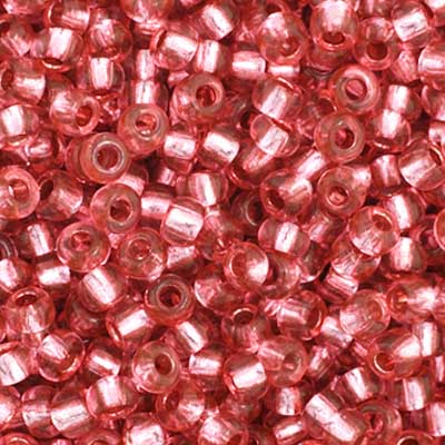 Czech - 11/0 Seed bead - Silver Lined Pink Dyed (250g)