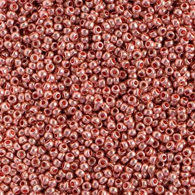 Czech - 11/0 Seed bead - Metallic Pink Solgel (250g)