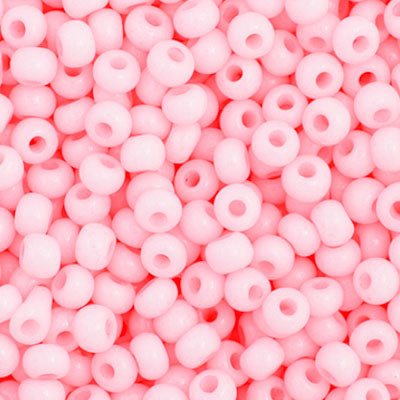 Czech Seed Beads - 11/0 - Light Pink Solgel (23g)