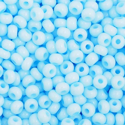 Czech - 11/0 Seed bead - Light Blue Solgel (250g)