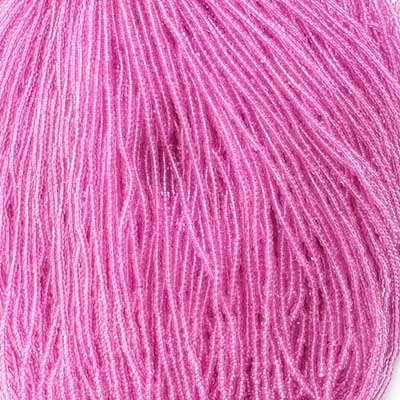 Czech - 11/0 Seed bead - Transparent Dyed Violet Solgel (500g Strung)